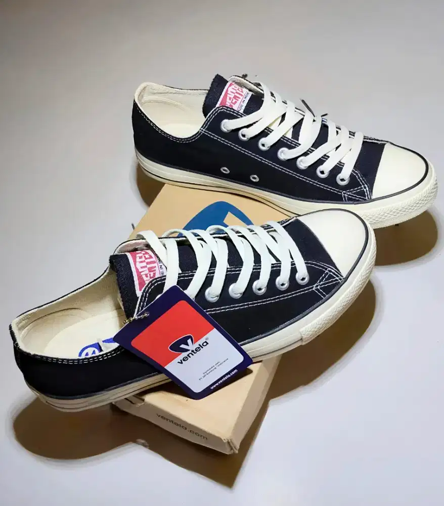 Ventela Ethnic Low Black Men's Shoes