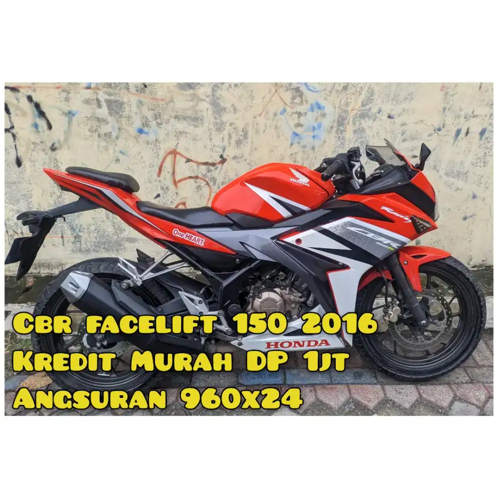 Cbr new facelift 2016 Km40Rban Mesin TOP