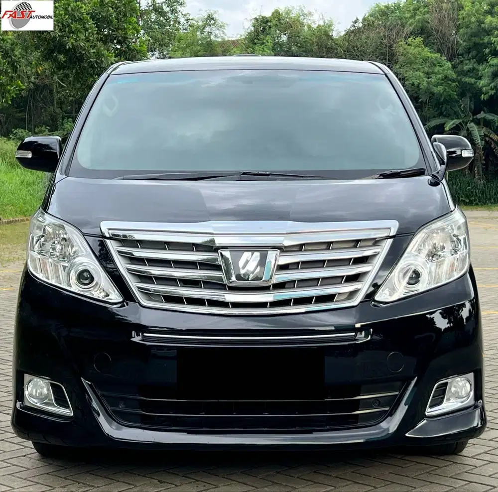 TOYOTA ALPHARD 2013 2.5 AT SUNROOF LOW KM.81RB & PAJAK PANJANG