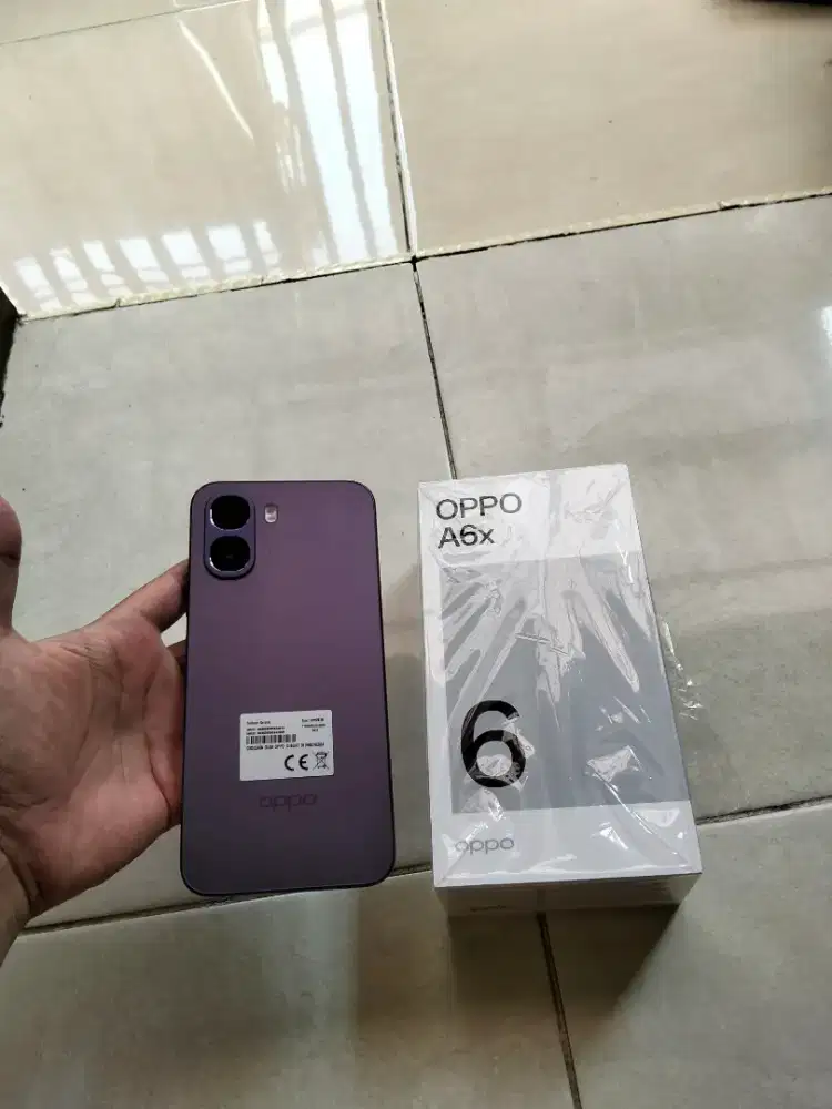 Oppo A6X Ram 4/64 mulus lengkap