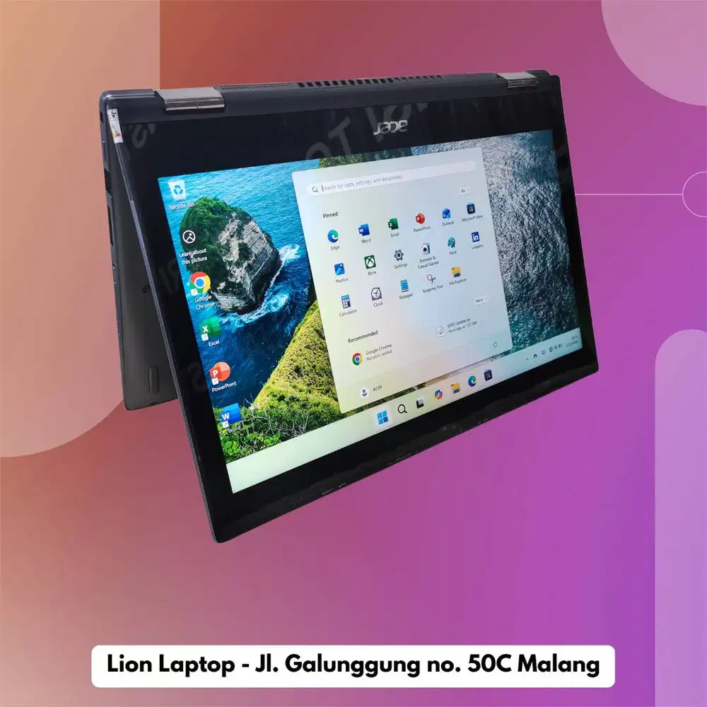 2 in 1 Flip Core i5 Gen 8 8/256 Acer Spin SP513-52N [12|12]