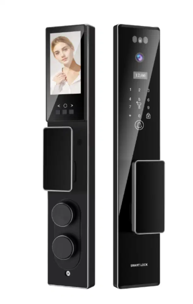 3D Face Video Intercom Tuya Wifi RFID Inteligente  Card Key Fingerpri