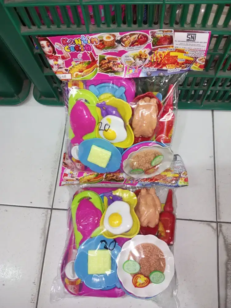 Mainan anak happy cooking set