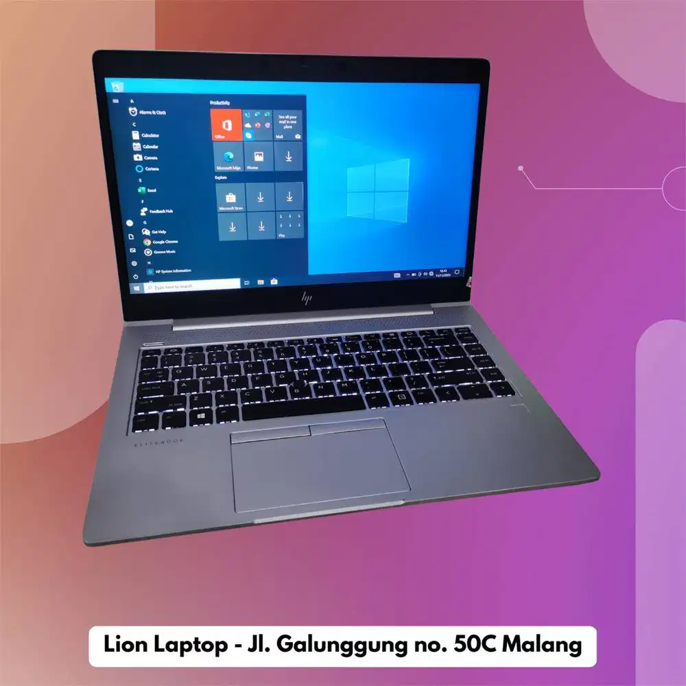 FUll Aluminium Body Core i7 gen 8 8/256 HP Elitebook 840 G6 [12|12]