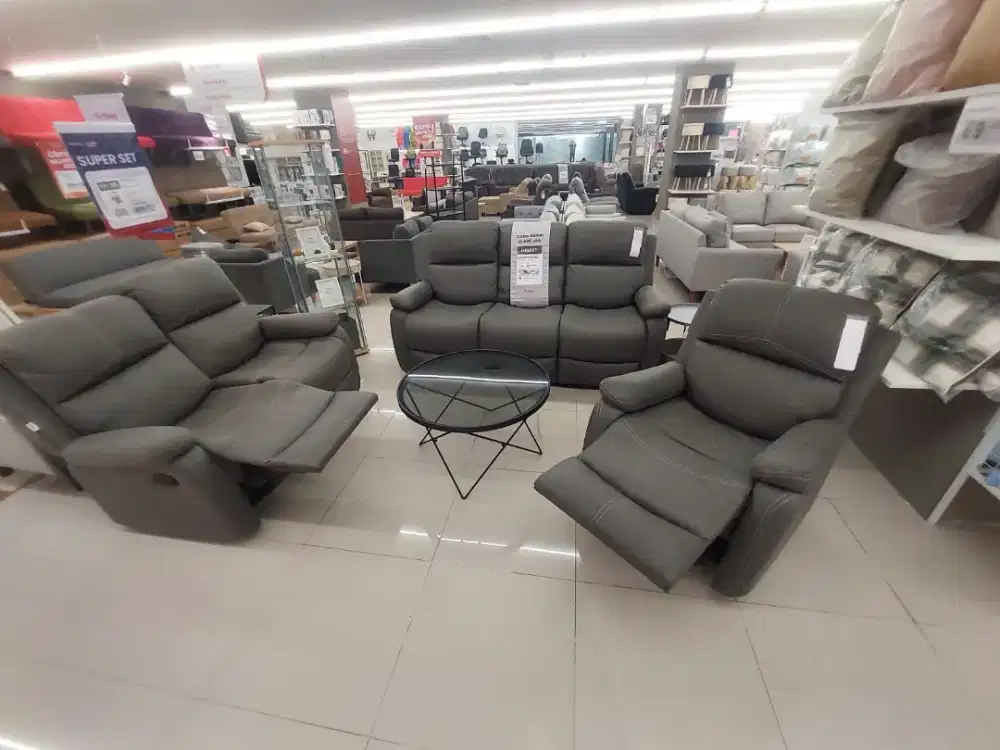 Sofaset recliner nathan 3+2+1