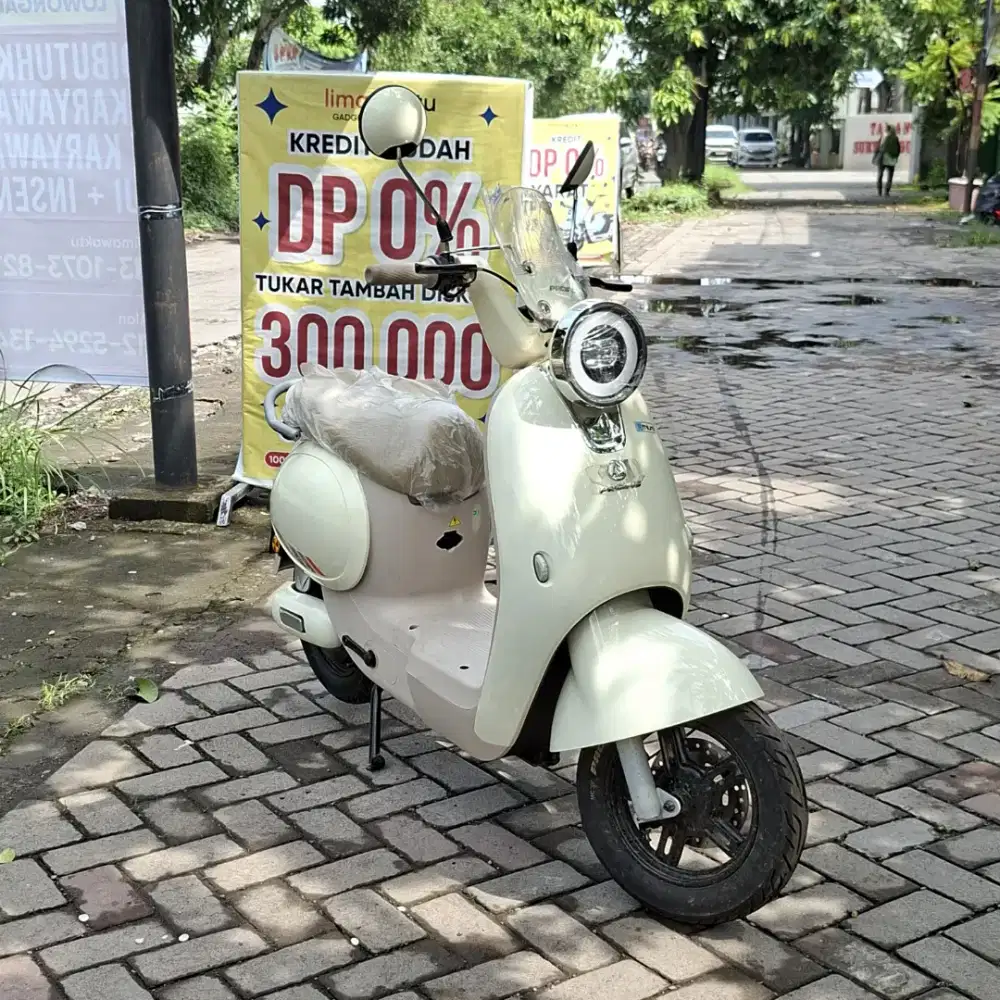 Sepeda listrik pacific splendid 5.0- siap pakai ,irit & stylish