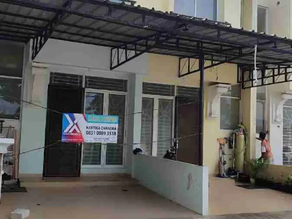 Disewakan rumah 2,5 Lt 4 x 12,5 m2 di The Pasadena Cengkareng ada 2+1 kt 2 km unfurnished carport 1 mobil, siap huni 1 Februari 2026 Survei 25 Jan 2026 nego!