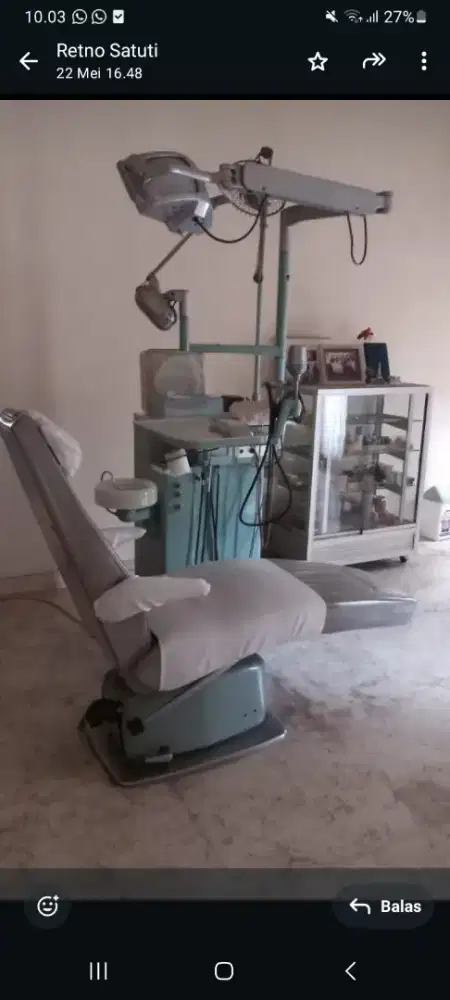 DENTAL UNIT/ KURSI KEDOKTERAN GIGI