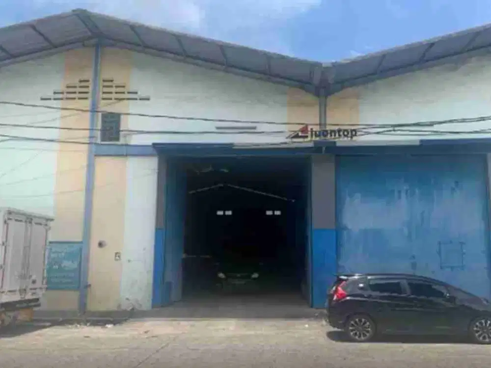 Gudang Luas 1.062 m² di Jurumudi – Benda Tangerang, Bangunan ±950 m²