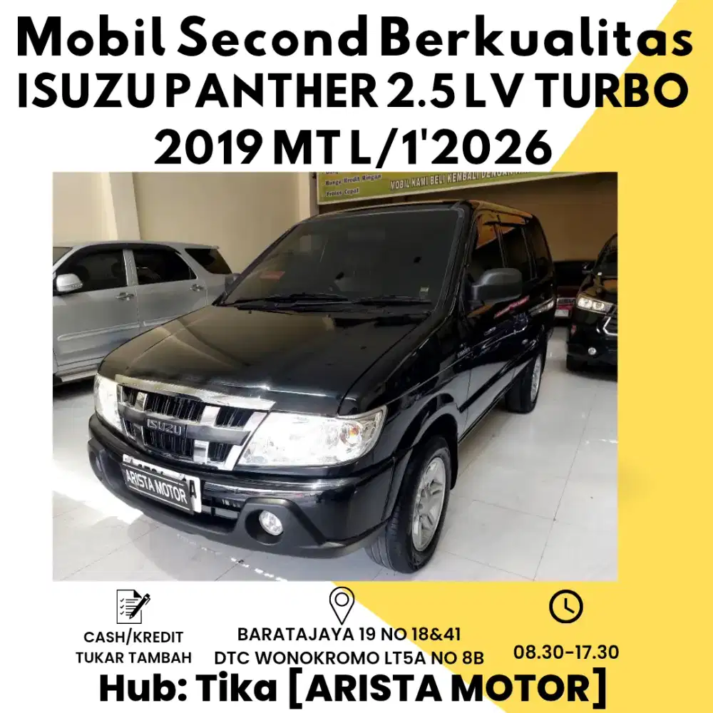 Isuzu Panther 2.5 LV Turbo 2019 MT L/1 Pjk Juli-2026