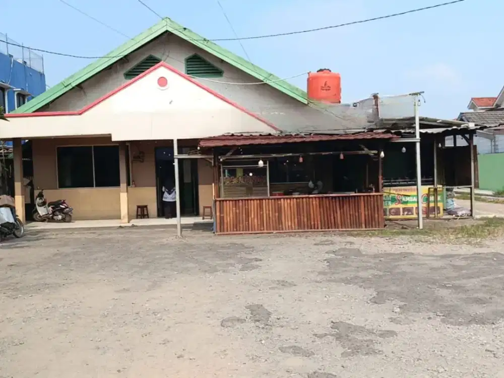 Disewakan bangunan eks Rumah Makan Ayam Bakar daerah Cikarang Utara