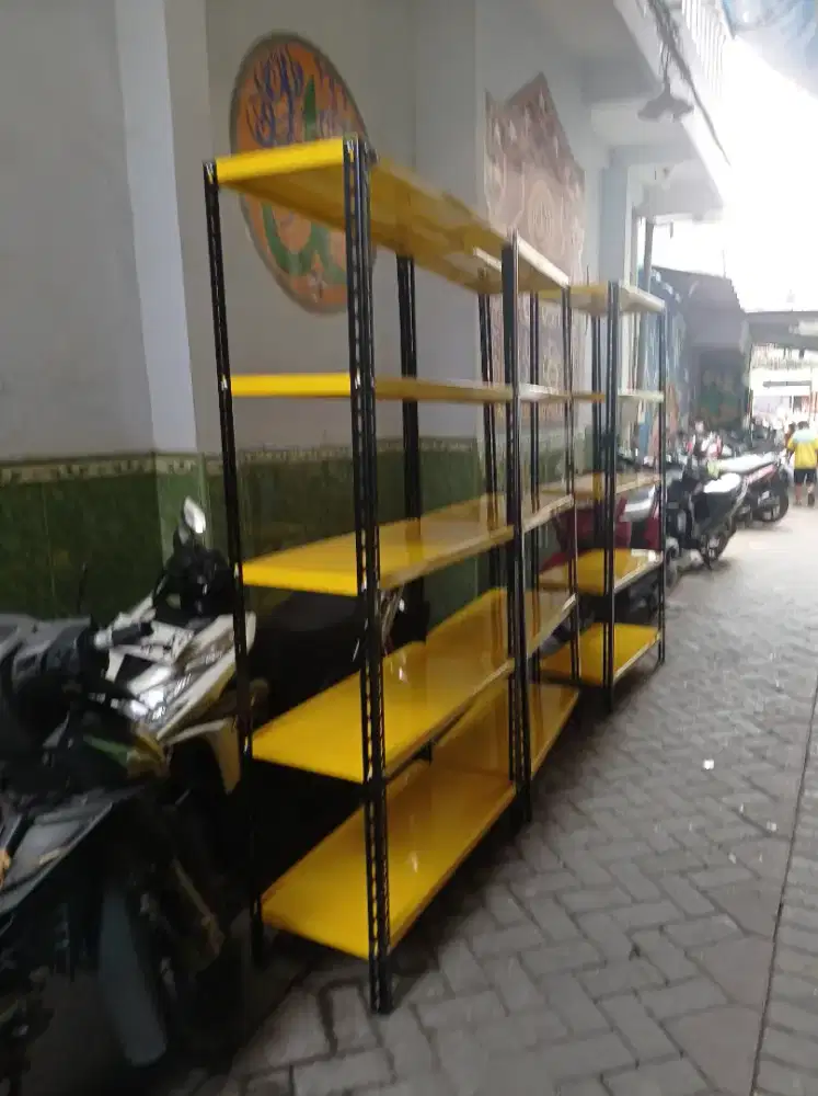 Rak besi rak siku-siku rak serbaguna