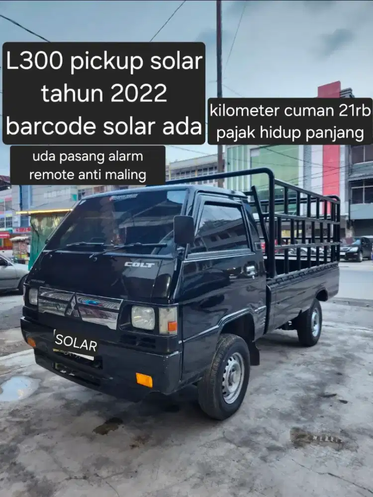 Mitsubishi L300 Pickup solar tahun 2022 pemakaian 2023