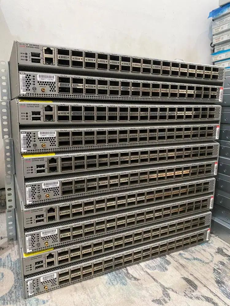 Cisco Nexus 3164Q 64 QSFP+ Ports – High Performance Switch Harga drop!