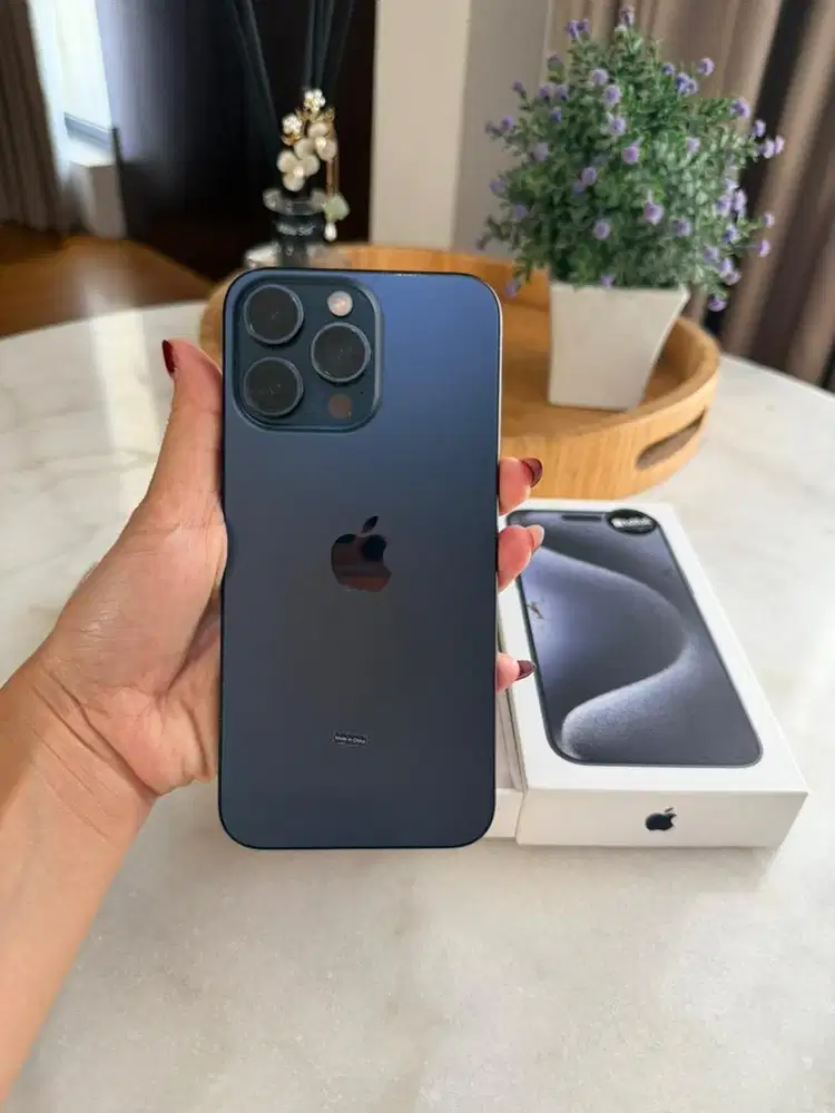 IPHONE 15 PRO MAX 256GB IBOX BLUE TITANIUM