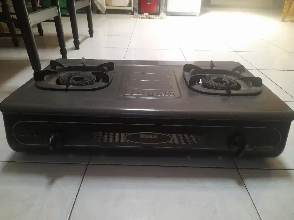 Kompor Gas Rinnai 2 Tungku RI-712BGX