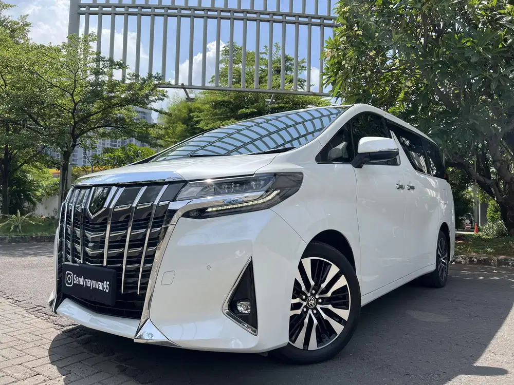 TDP75JT KM.23.000 ALPHARD 2.5 G ATPM 2023/2024 WHITE TERMURAH