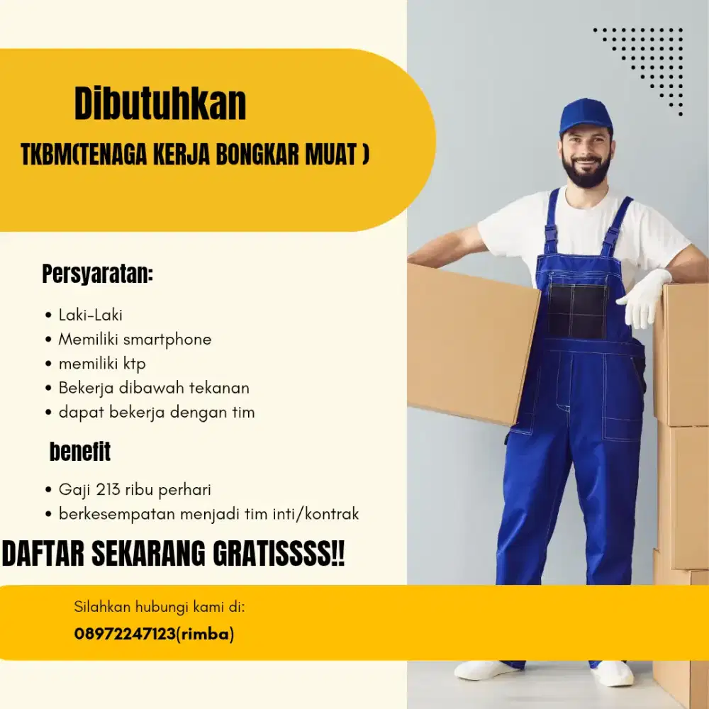 Lowongan bongkar muat