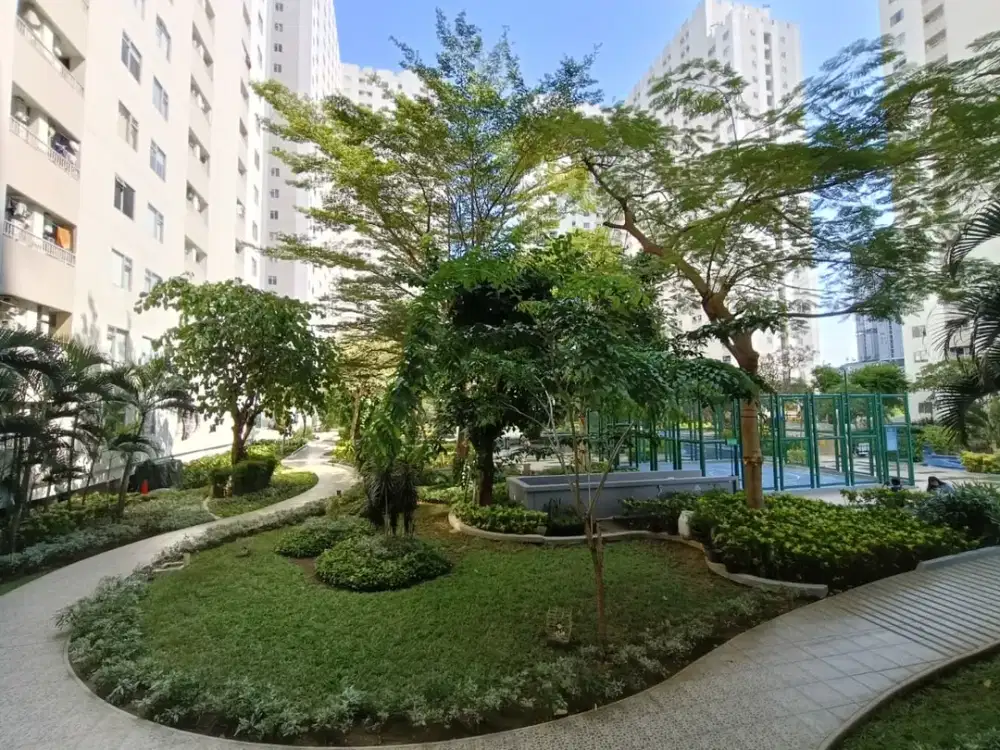 APARTEMEN TERMURAH 2 BEDROOM EDUCITY TOWER HARVARD LANTAI 1 DENGAN PERABOTAN DI PAKUWON CITY