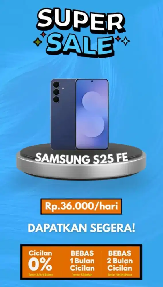 Samsung S25 fe cicilan murah