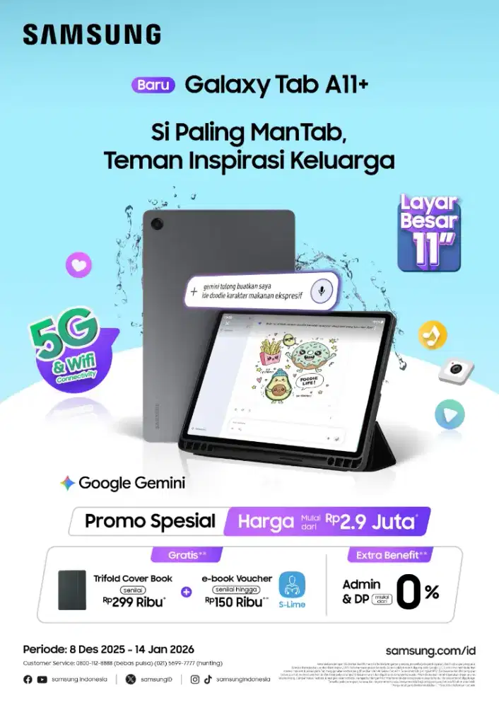 PROMO AKHIR TAUN SAMSUNG BONUS HINGGA 5 JUTA