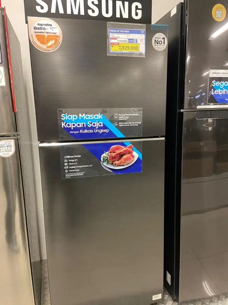 KULKAS SAMSUNG 2pintu silver