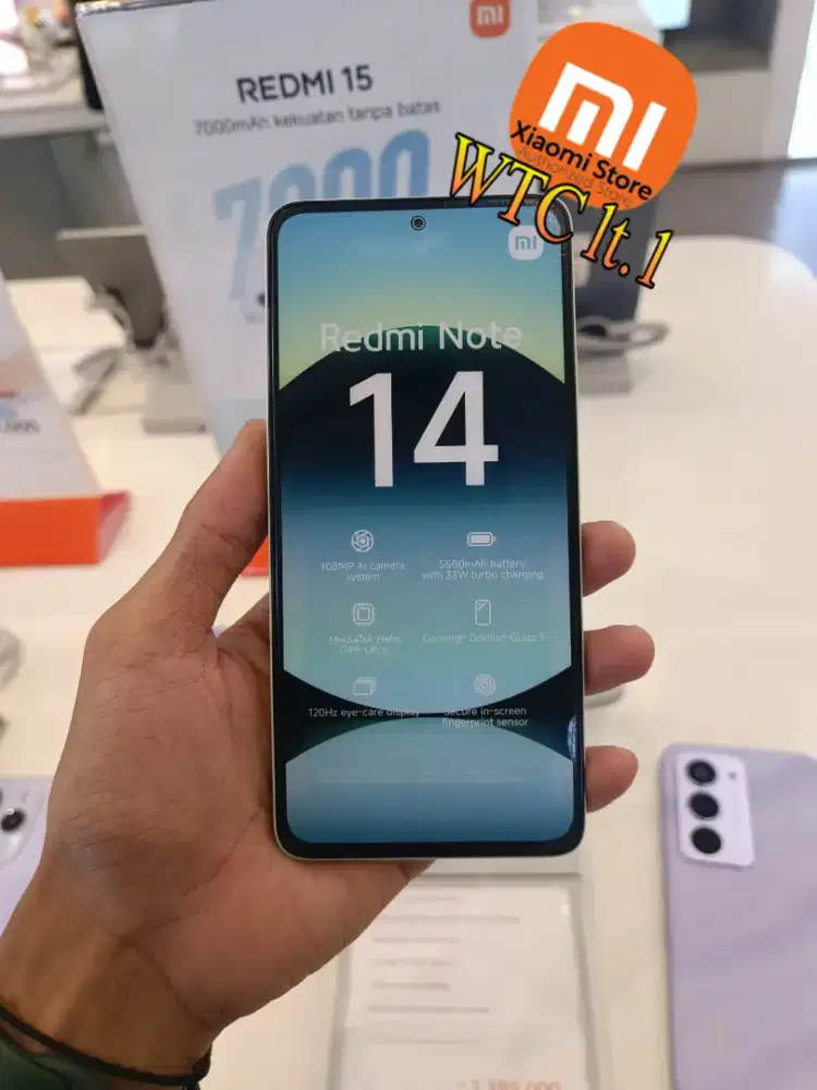 Redmi Note 14 4G 128/256 ready, bisa kredit 0% hingga 24bulan