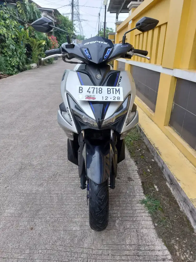 AEROX 2018 silver type r surat lengkap