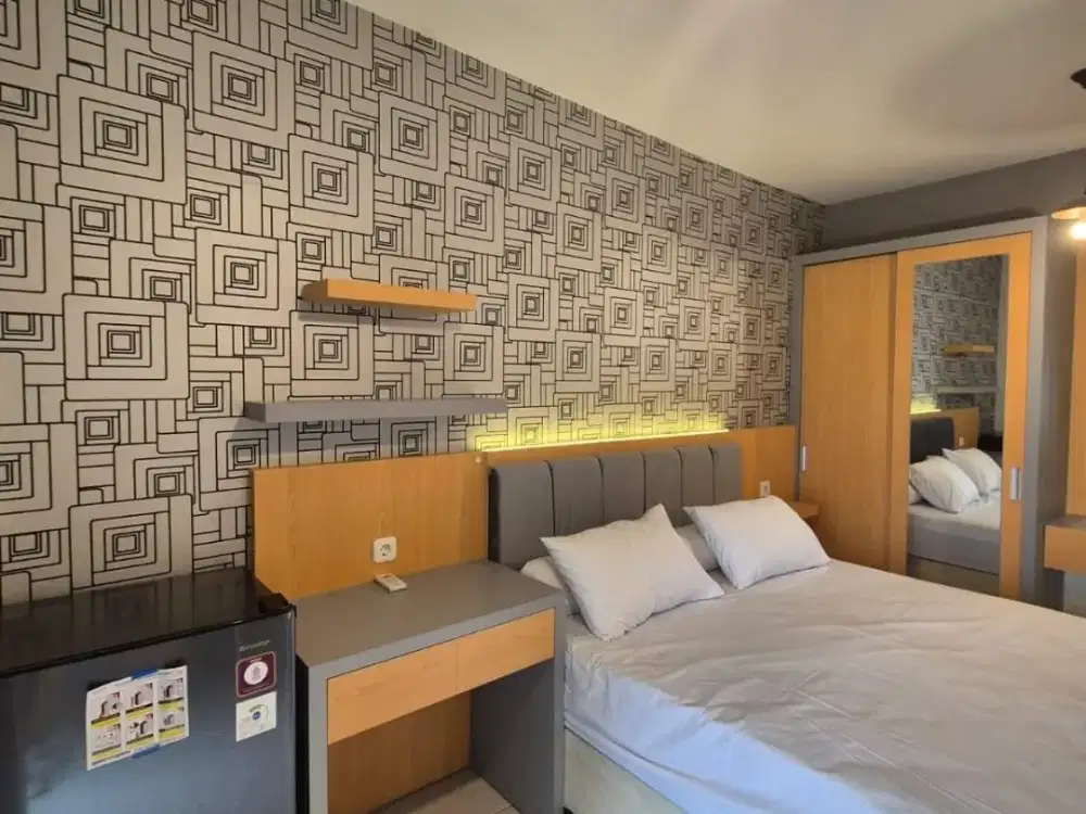 APARTEMEN EDUCITY STAMFORT LANTAI 10 DENGAN PERABOTAN CANTIK BARU SEMUA