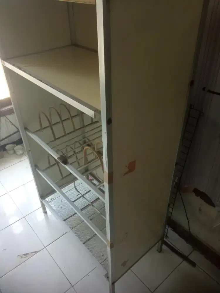 Rak piring alumunium ok murah