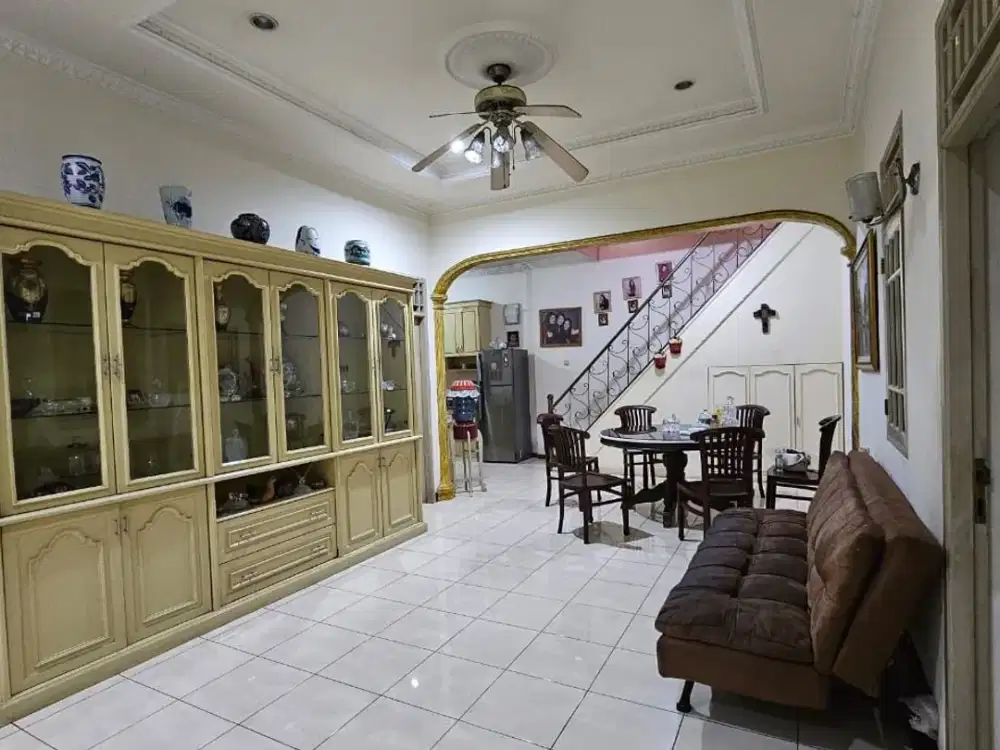 ANA RUMAH LUAS UK 14X14M DI GROGOL ga