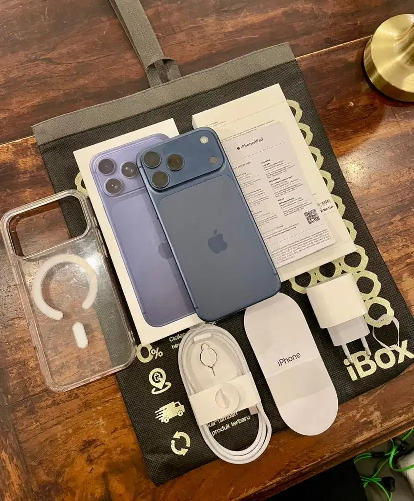 iPhone 17 Pro Max 256gb iBox Resmi (Baru 1 Bulan) Like NEW Nominus