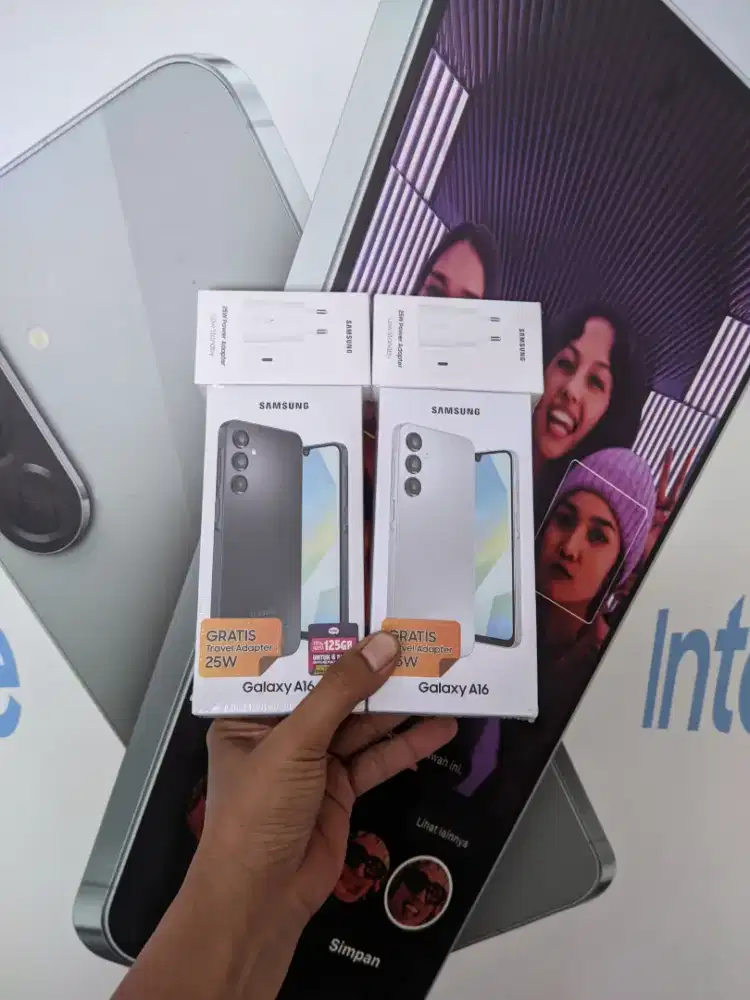 Berminat Silahkan WA Samsung Galaxy A16 8/128 Garansi resmi 1thn