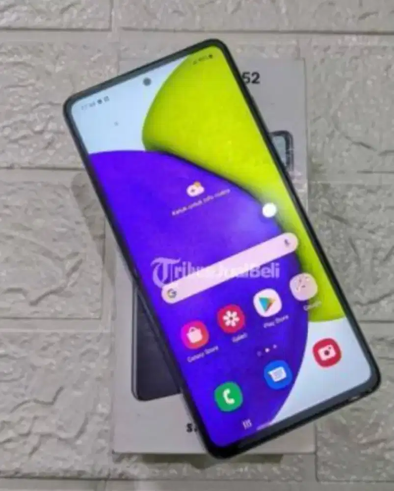 Murah hp Samsung A52 8/256 lkp mulus semua original