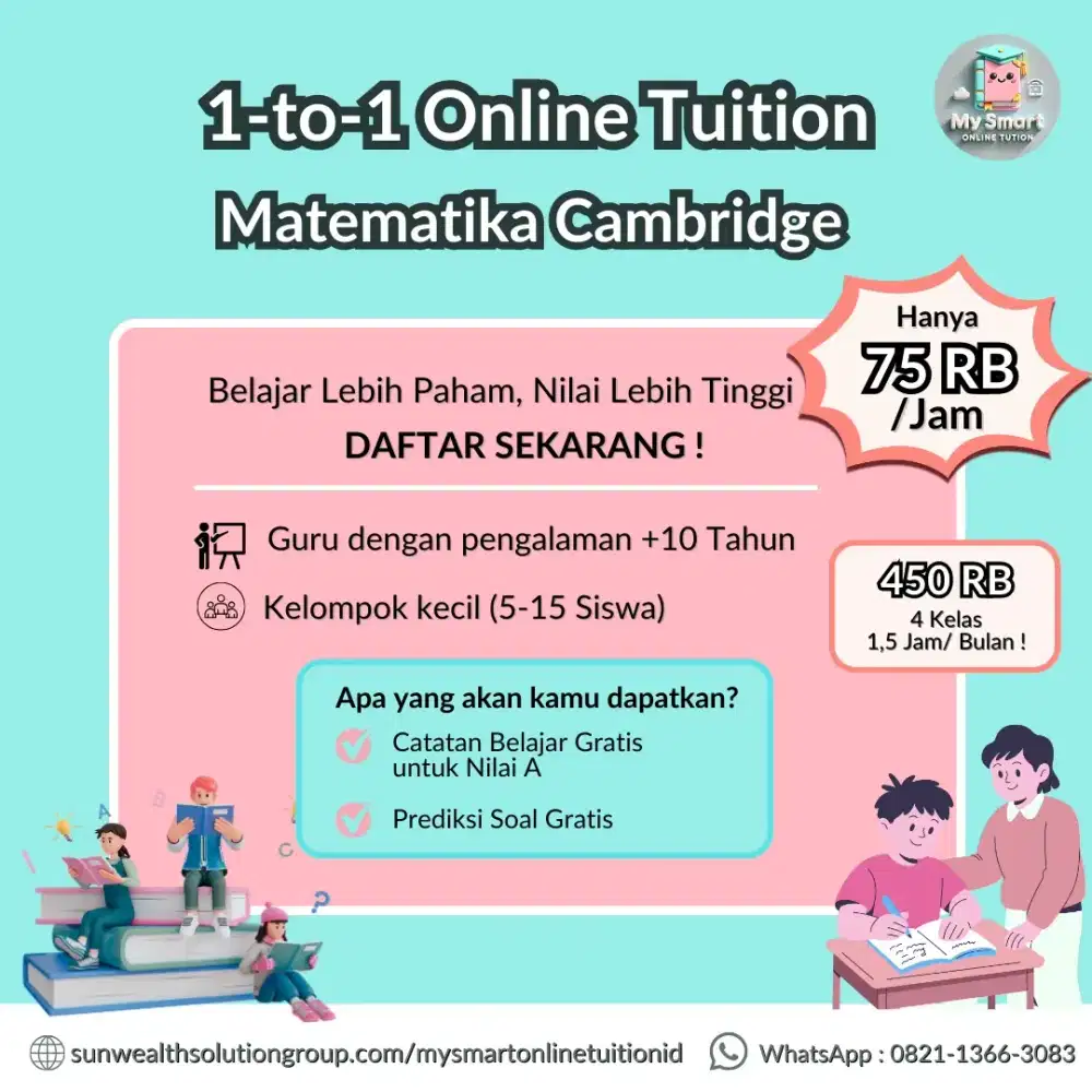 Les Matematika Cambridge dan Bahasa Indonesia