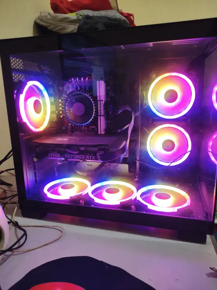 KOMPUTER PC SIAP MAINN (CORE i3 12100f, NVIDIA RTX, RAM 32GB)