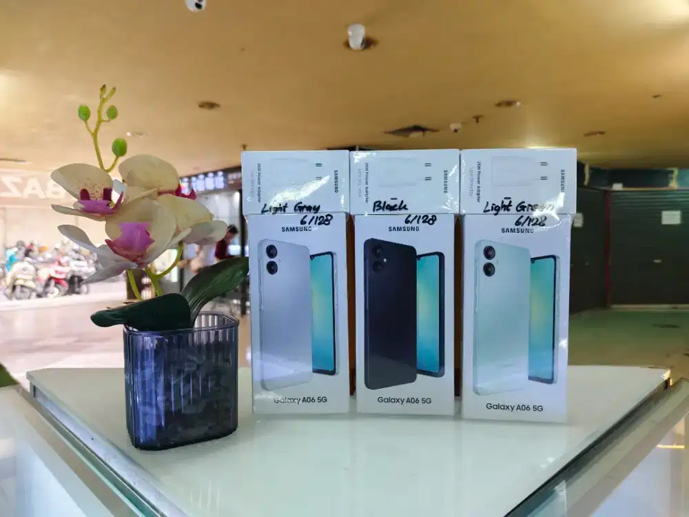 PROMO SAMSUNG GALAXY A06 5G 6/128 NEW GARANSI RESMI