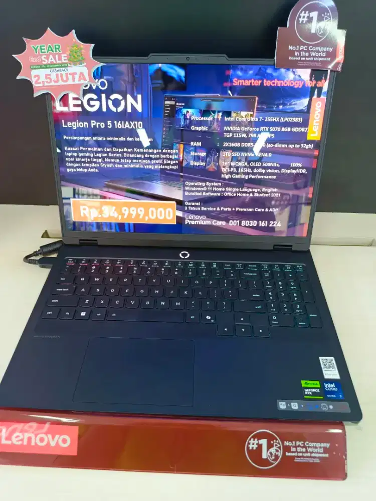 Kredit laptop Lenovo Legion pro 5 16IAX10