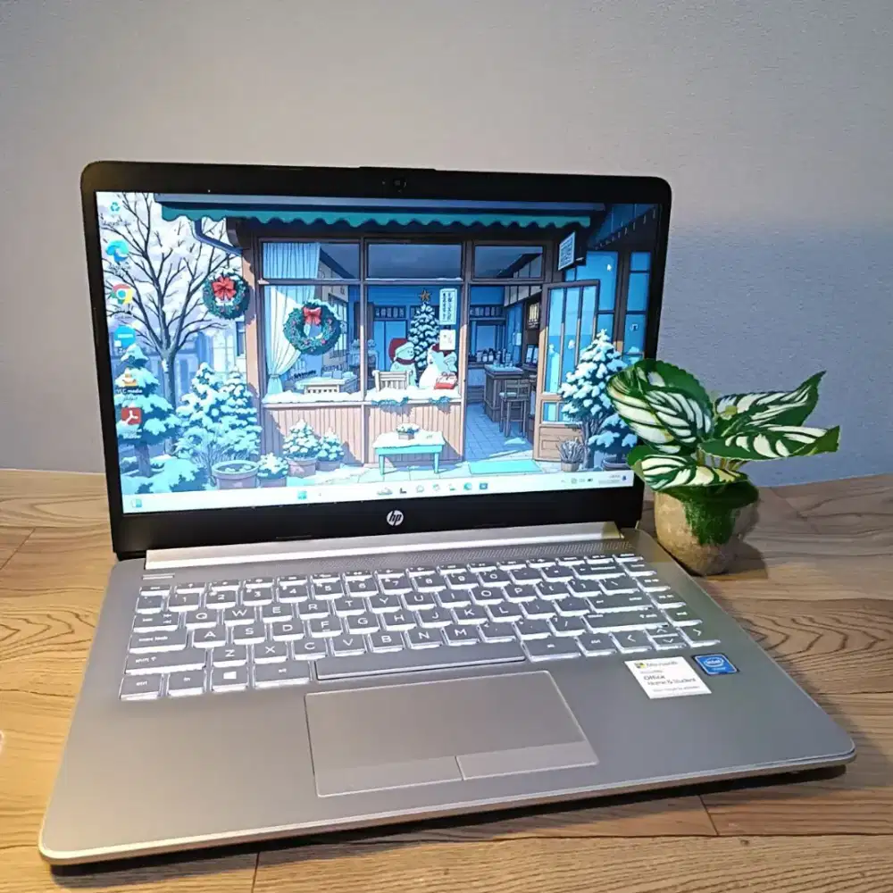 LAPTOP HP 14S CF2018TU INTEL N4020 RAM8GB SSD256GB KEYBOARD BACKLIGHT