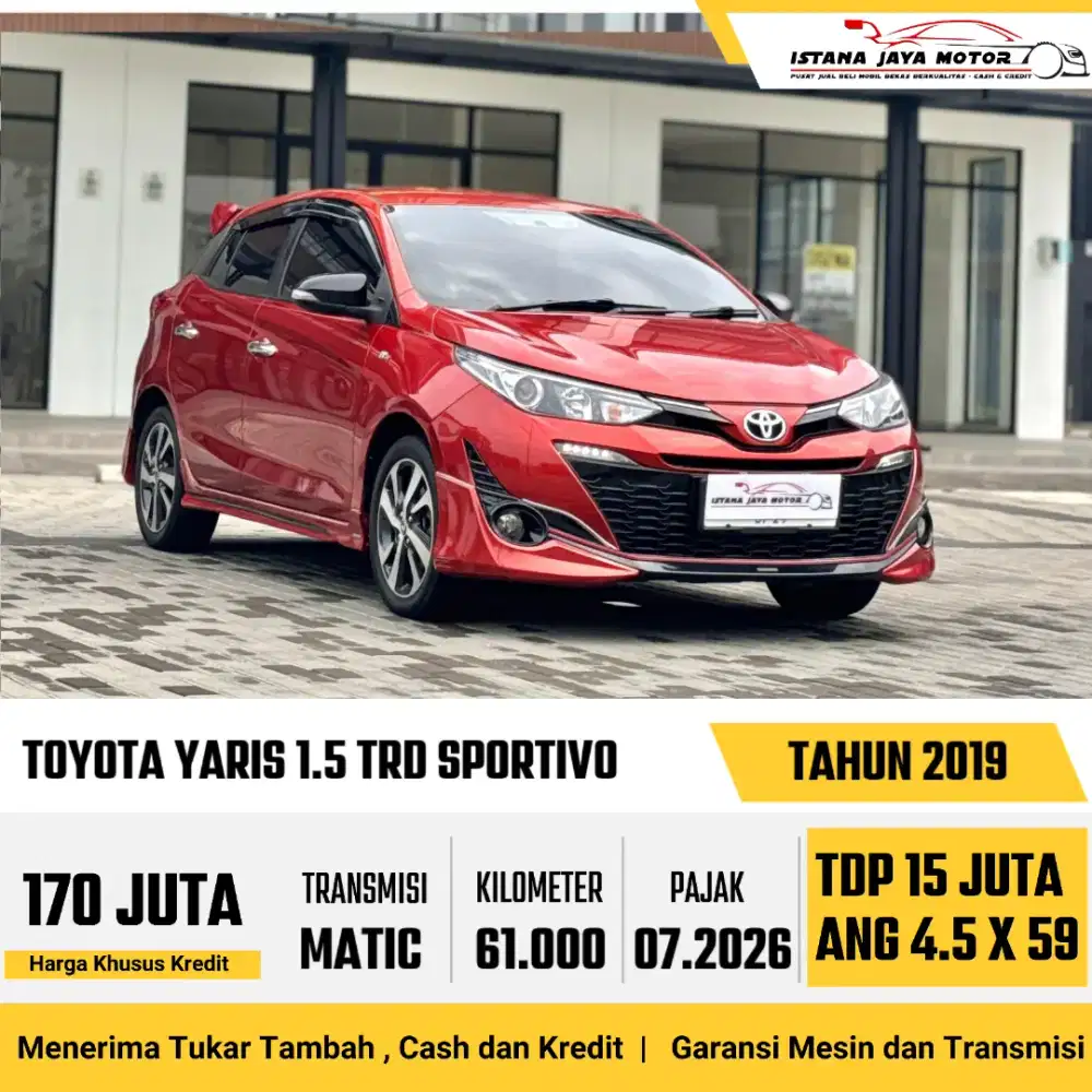 TOYOTA YARIS 1.5 TRD SPORTIVO AT 2019