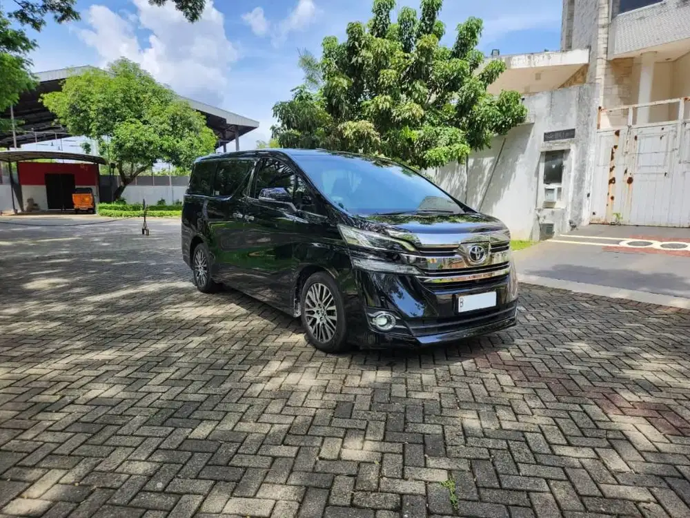 TOYOTA VELLFIRE 2.5 G ATPM AT 2018 NIK 2017 TERMURAH
