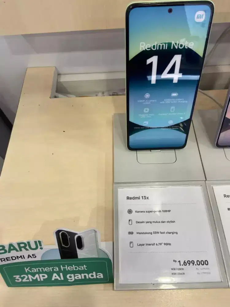 PROMO CICILAN BUNGA 0% REDMI 13X