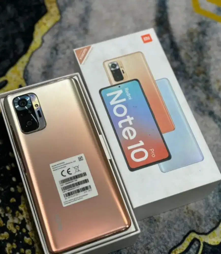 Murah hp Xiaomi Redmi Note 10 pro 8/128 lkp, bs TT