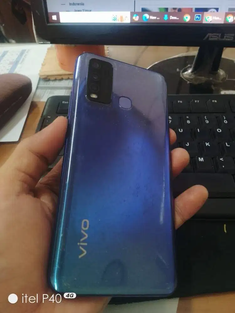 VIVO Y50 8/128 GB (Real) Lengkap.