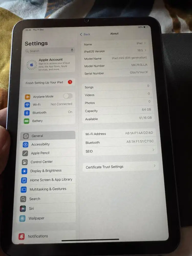 ipad mini 6 64gb inter