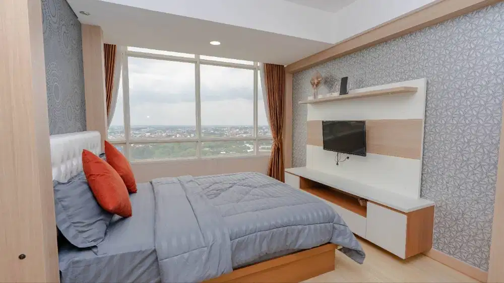 Disewakan Apartemen Skandinavia 2 Kamar Tidur Full Furnished Lt 22