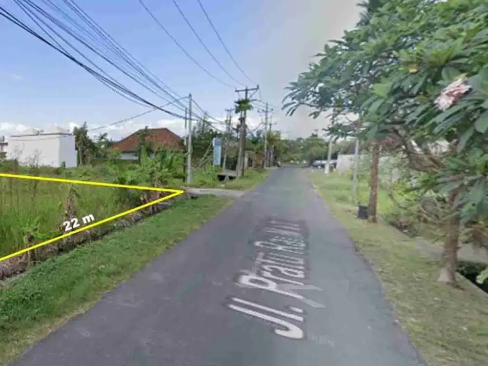 Tanah di jln Utama pantai cemagi badung bali