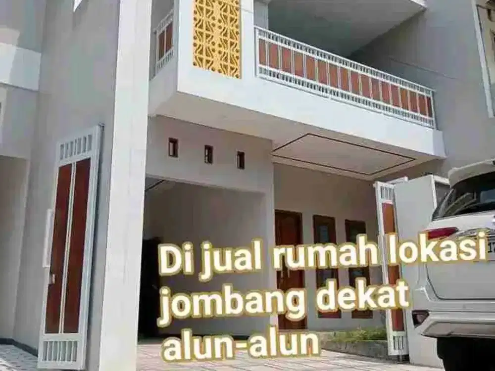 Jual murah rumah baru 1 menit ke alun alun Jombang