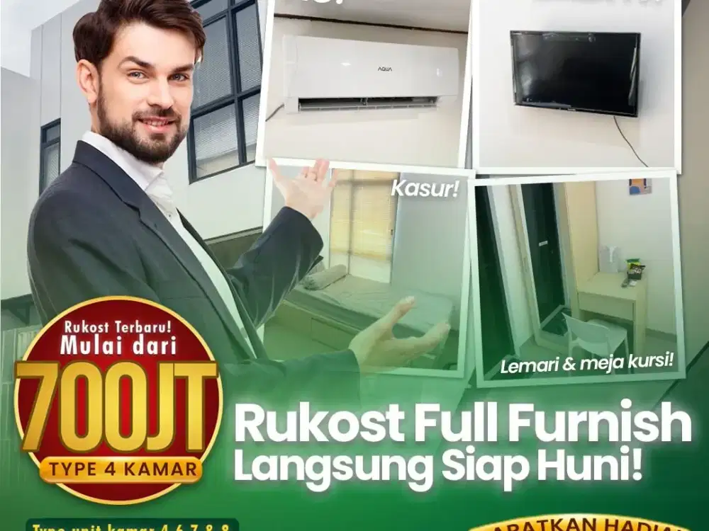 Dijual cepat rumah kost dekat denganmu universitas ternama di kota malang