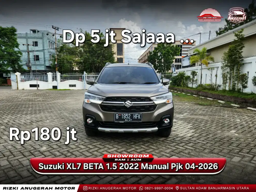 Dp 5jt Suzuki XL7 1.5 Beta 2022 Manual Pjk 04-2026